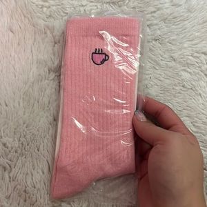 pink socks